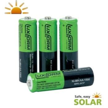 Accus Piles Solaires Rechargeables .